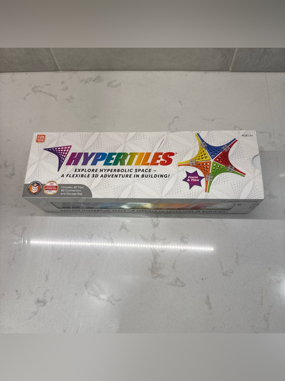 HYPERTILES fun in motion 3D Building Tiles - Multicolor